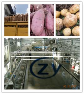 Wholesale Automatic 110kw Sweet Potato Starch Machine 18t/H Cassava Cutting Machine from china suppliers