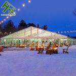 PVC Top Luxury SGS Outdoor Aluminum Glass Marquee Tent For Catering Event