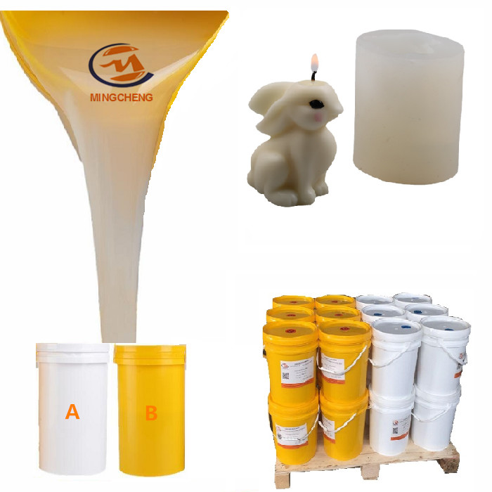5 Shore A RTV 2 Addition Cure Silicone Rubber For Rabbit Pudding Mold