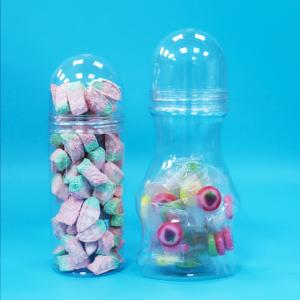 Wholesale Baby Food Screw Lid Clear Plastic PET Food Grade Jar New Design For Hard Candy from china suppliers