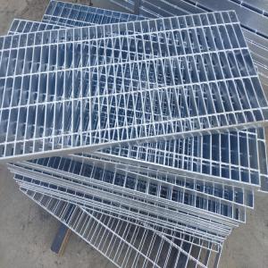 Wholesale 305/30/100 300x1000mm Galvanized Steel Grating Metal Trench Cover Grating Plain Type from china suppliers
