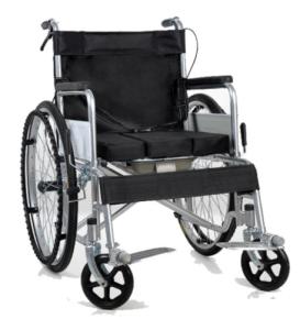 Wholesale Hospital Mri Safe Wheelchair 24&quot; Pu Air Free Solid Real Wheel For Mri Room from china suppliers