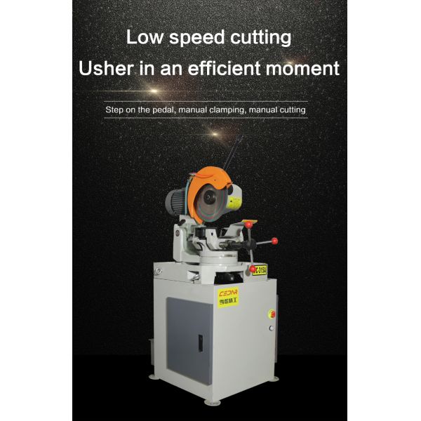 MC-315AC Semi Automatic Square Tube Circular Sawing Machine Steel Pipe Cutter Machine