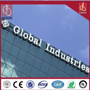 Wholesale High Building Wall Mounted Large Acrylic Letter sign from china suppliers