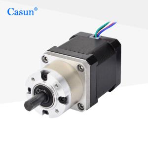 Wholesale 6.4V 1.28A Gearbox Stepper Motor 34mm Casun Stepper Motor 260mNM from china suppliers