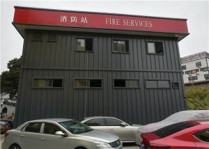 Wholesale Light Steel Structure Building For Two-Storey Fire Station from china suppliers