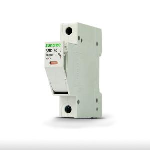 Wholesale Suntree IP20 Din Rail 1000V 15A DC Fuse Holder from china suppliers