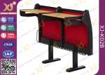 Steel Leg Center Distance 520 mm School Desk And Chair For High School