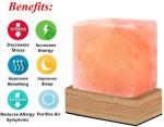 Purifying Air 4 Modes 16 Colors Crystal Rock Salt Lamp
