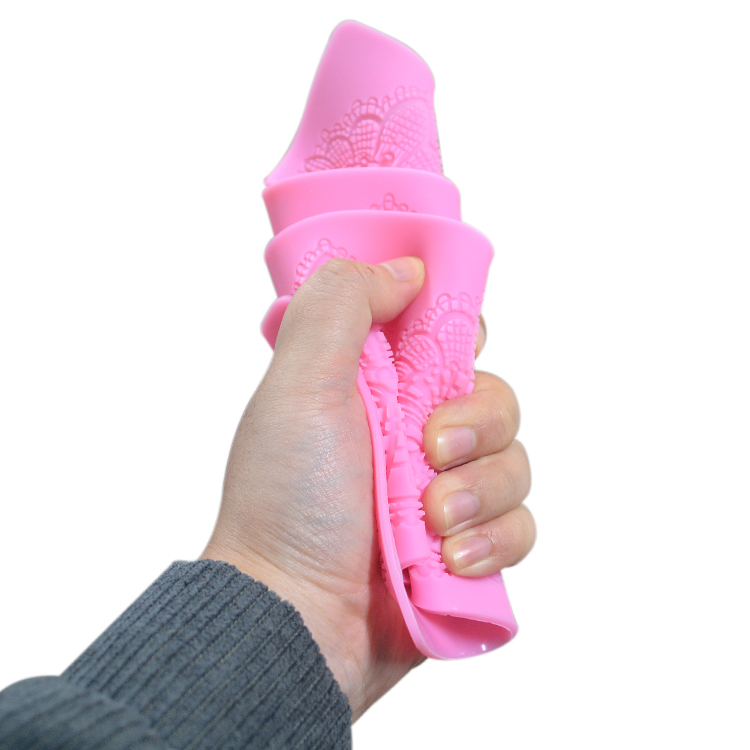 Homemade Silicone Baking Utensils Stocked Fondant Lace Moulds For Cake Decorating