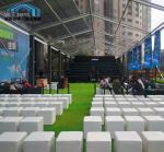 Huge Marquee Party Tent Galvavized Connectors For Ceremony Events