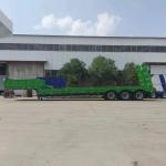 5 Axle 10 Axle Heavy Duty Gooseneck Low Loader Lowbed Lowboy Low Bed Truck Semi