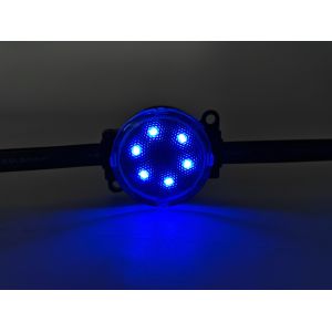 China 24V IP67 Waterproof RGBW LED Point Light 50mm Outdoor Facade Pixel Light for Building Decoration on sale