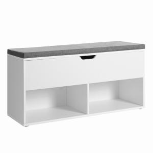Wholesale SGS Entryway Small Cube Shoe Rack Furniture Wooden Shoe Cupboard With Seat from china suppliers