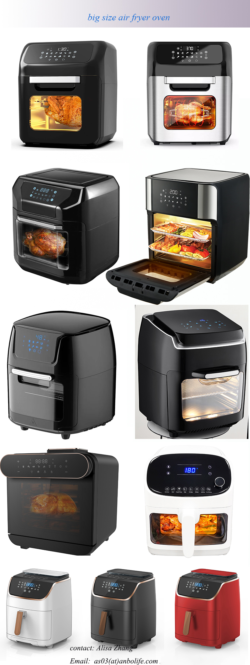 digital Grill Toster As Seen On Tv Hot Commercial No Oil Pizza Oven Industrial 12L 15L