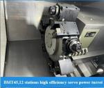 SMTCL Horizontal Turning Center HTC30Hm Horizontal 12-station Power Turret CNC