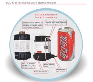 Wholesale Mini Flanged Needle Valve DC24V DCL Multi Turn Actuator from china suppliers