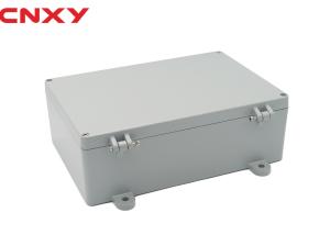 Wholesale Outdoor Hinged Aluminum Box , Corrosion Proof Waterproof Junction Box from china suppliers