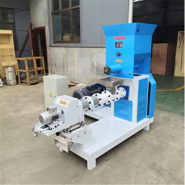 50kg/H carbon steel Small Aquatic Products Screw Pet Feed Extruder Puffed food