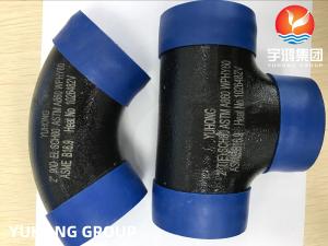 Wholesale ASTM A860 WPHY60 Buttweld Black Carbon Steel Fittings, Elbows, Equal Tees B16.9 from china suppliers