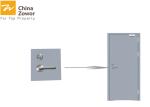Single Swing 90 Minute Insulated Commercial Fire Rated Doors/ Steel Fire Door