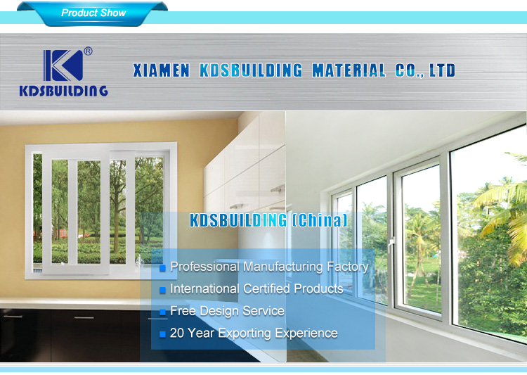KDSBuilding French Design Kitchen Grill Design Price Upvc Pvc Sliding Window With Double Glaze