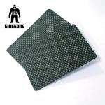 Carbon Fibre Gift Pvc Identity Card Silkscreen Printed Logo Customised