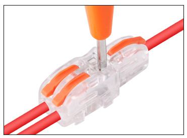 Wire Crimp Splicing Push In Terminal Wire Connectors