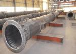 Hot-dip Galvanizing 60m Monopole Telecommunication Tower , Monopole Antenna