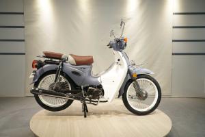 Wholesale Compact And 110CC CUB Motorcycle With Rear Brake Drum Gas Moped Colour RED Motorbike from china suppliers