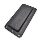 Black Medium Sprung Industrial Style Cabinet Handles