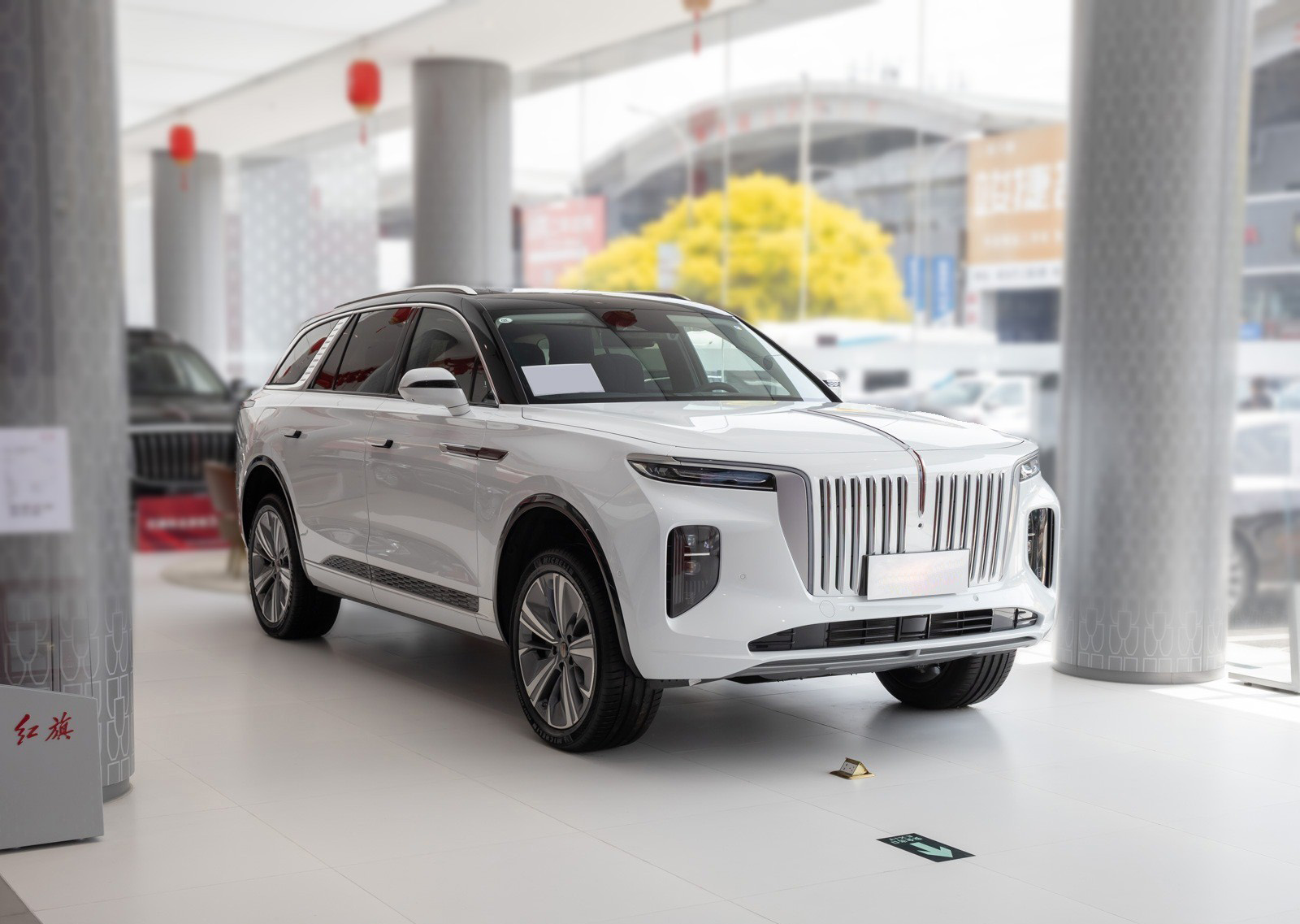In Stock China EHS9 executive auto electrico new energy vehicles grade pure electric car SUV Hongqi Ehs9 E-HS9 Used Car