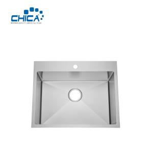 Wholesale Handmade House Single Bowl Kitchen Sinks Stainless Steel Kitchen Sinks With Filter Basket from china suppliers