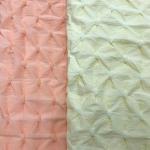 Breathable 57 inch Jacquard Woven Fabric 150-280gsm Bubble Knit Fabric