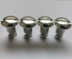 Universal Fitment 7/16 inch Grip .600 Dzus Button Aluminum Sprint Car Fasteners