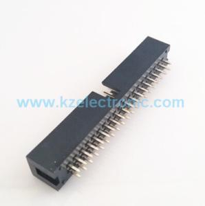 Wholesale 2.54mm pitch box header straight DIP 40pins female pin header from china suppliers