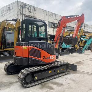 Wholesale Used engineering construction machine Used Excavators for sale HITACHI 50/5ton Small Micro Crawler Digger Excavators from china suppliers
