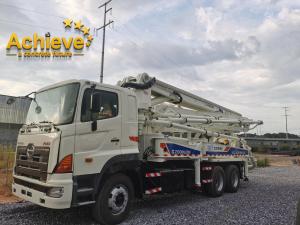 Wholesale Refurbished Used ZOOMLION Concrete Pump Truck 140 cubic per hour from china suppliers