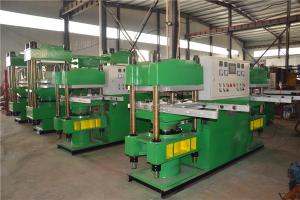 Wholesale Ce Certified 200Mm Rubber Heat Press Machine / Rubber Tire Vulcanizing Press 0-25Mpa Pressure Range from china suppliers