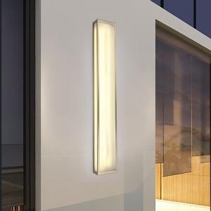 Wholesale European-style stainless steel outdoor wall light glass villa courtyard wall light community exterior wall light from china suppliers
