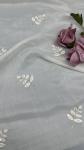 New Arrival Tulle Mesh Fabric Breathe Crochet Lace Fabric Leafy Sequin Fabric
