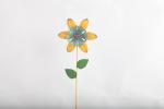Highly Weather Resistant Flower Metal Garden Decorations Customizable