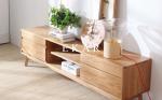 Simple Tv Stand Wood Tv Cabinet Modern Furniture European Style FL-B036-B