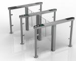 24V DC Safe Entry Speed Lane Gate Turnstile Fingerpint Management