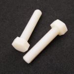 PA66 Plastic Nylon Hex Head Bolts M6 Standard DIN 933 Fastener
