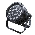 Waterproof 18pcs 10w RGBW 4in1 Aluminum dmx Dj Disco Par LED Uplights