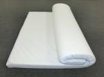 Washable 100% Nature Latex Pillow Top Mattress Topper Twin Size Removable