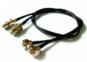 Wholesale Flexible Camera TV Coaxial Cable , RG174 Coax Cable With Custom Length from china suppliers