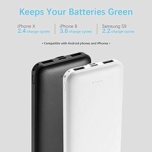 Wholesale Odm 2.4A portable External Battery Charger Phone Power Bank For Samsung Galaxy from china suppliers