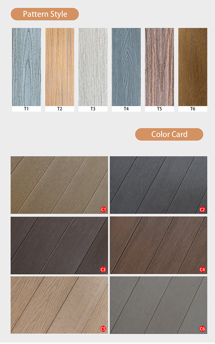 Low-Glare Matte PVC Outdoor Decking Experience the Beauty of Glare-Free Outdoor Living